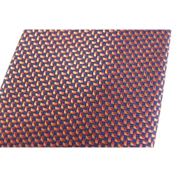 Perry Ellis Men's Harding Micro Tie, Cognac, NWT - Picture 3 of 6